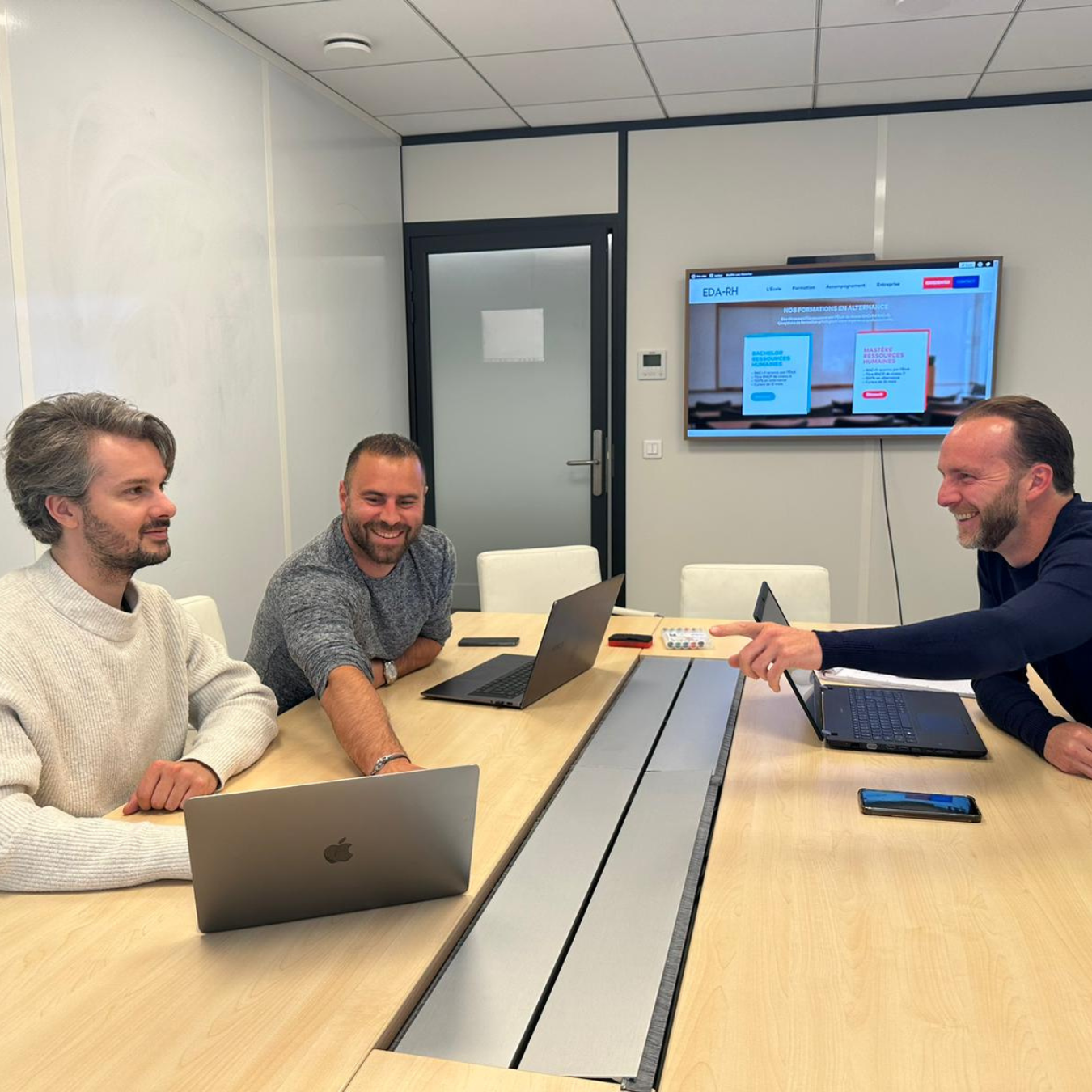 re?union Geoffroy Moulin Cedric Alonso William Berdugo